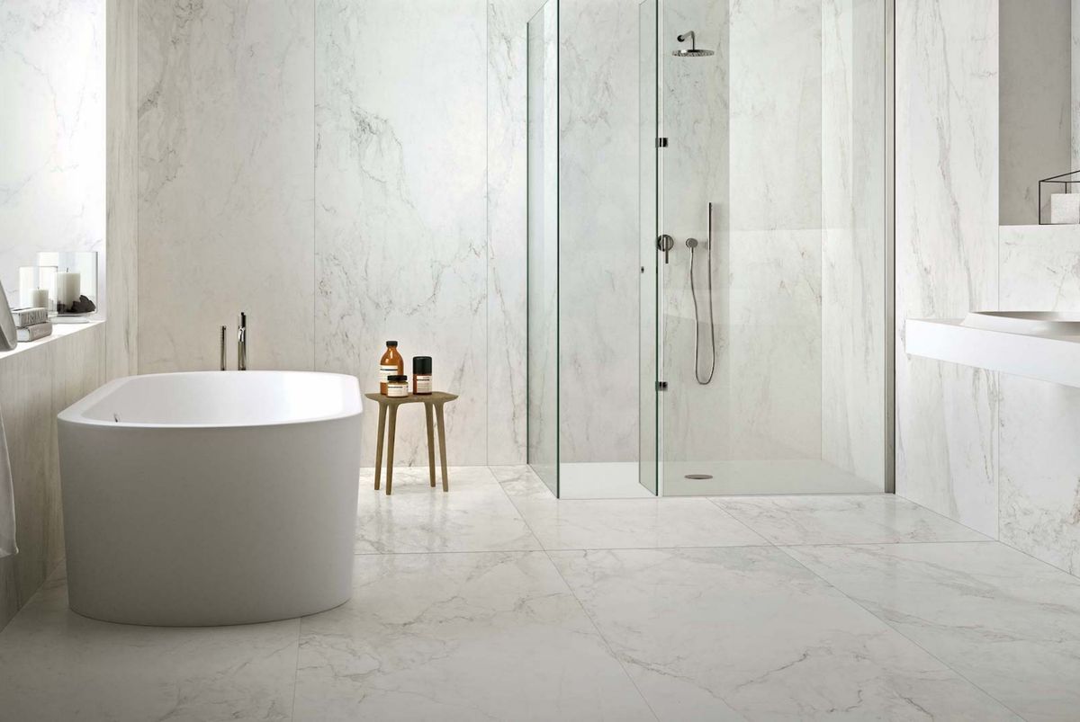 Professional bathroom remodel