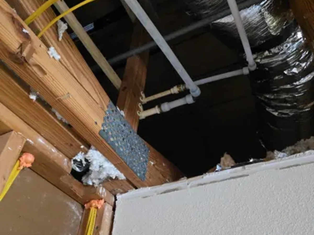 Bathroom plumbing rough-in in Satellite Beach FL